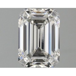 Diament laboratoryjny bezbarwny szlif szmaragdowy, 1.33ct, VVS2, F, IGI LG642448609