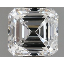 Diament laboratoryjny bezbarwny szlif szmaragdowy, 1.05ct, VVS2, D, IGI LG706572484