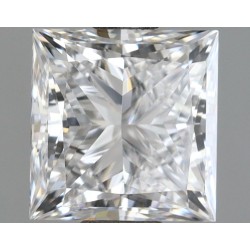Diament laboratoryjny bezbarwny szlif princess, 1.64ct, VVS1, D, IGI LG712535095