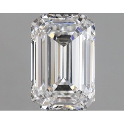 Diament laboratoryjny bezbarwny szlif szmaragdowy, 1.64ct, VVS2, D, IGI LG712535114