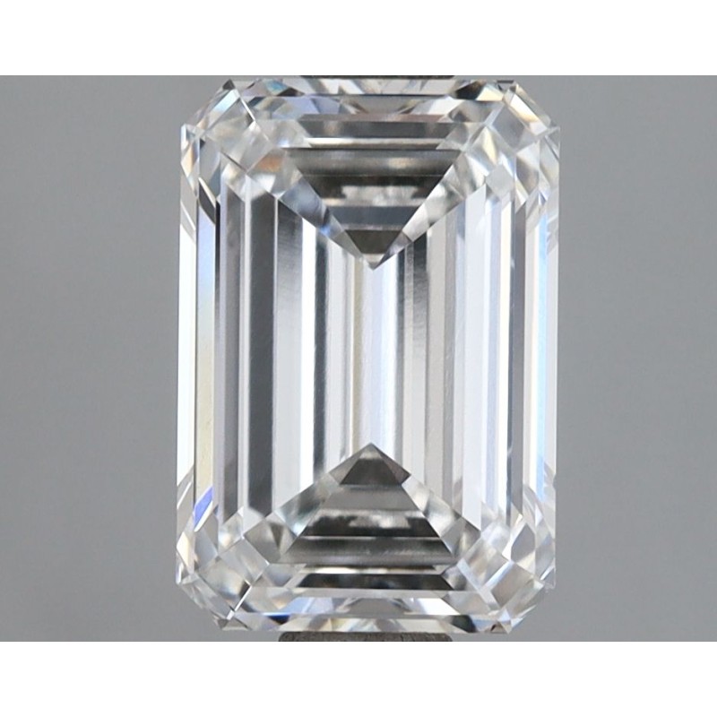 Diament laboratoryjny bezbarwny szlif szmaragdowy, 2.06ct, VVS1, D, IGI LG712535153