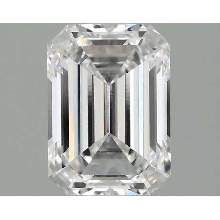 Diament laboratoryjny bezbarwny szlif szmaragdowy, 1.55ct, VVS2, D, IGI LG698527648