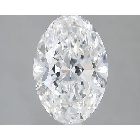 Diament laboratoryjny bezbarwny szlif owalny, 2.83ct, VVS2, D, IGI LG720544276