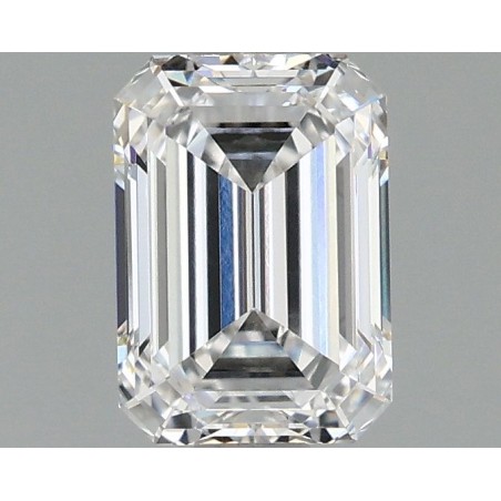 Diament laboratoryjny bezbarwny szlif szmaragdowy, 1.07ct, VVS2, D, IGI LG665422463