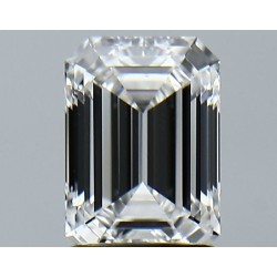 Diament laboratoryjny bezbarwny szlif szmaragdowy, 1.68ct, VVS2, E, IGI LG729572998