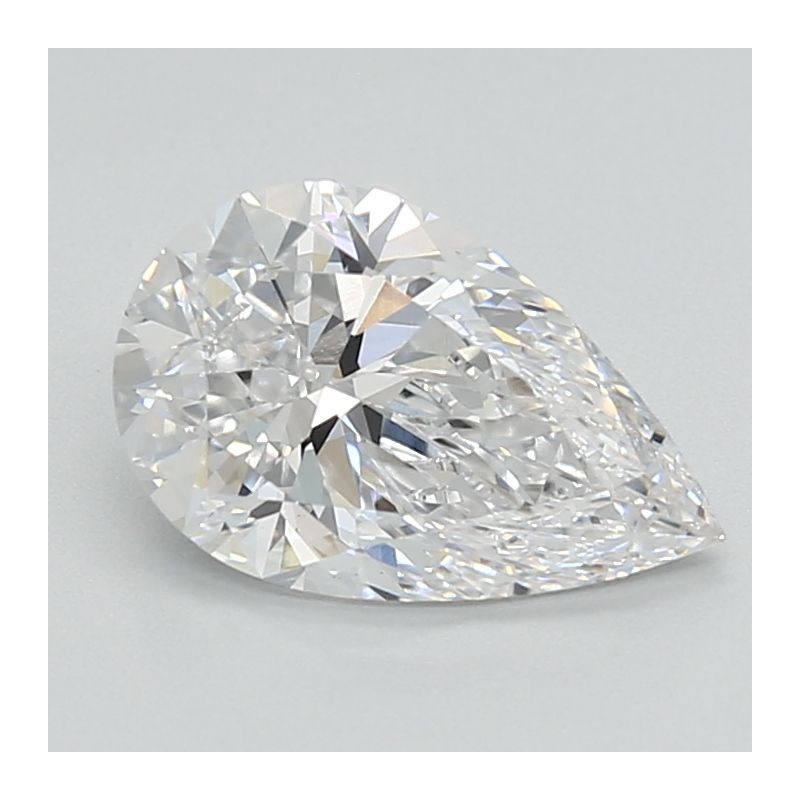 Diament laboratoryjny bezbarwny szlif gruszkowy, 1.37ct, VVS2, D, IGI LG724584268