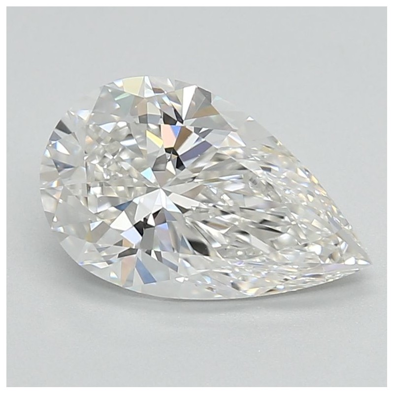 Diament laboratoryjny bezbarwny szlif gruszkowy, 1.75ct, VVS2, F, IGI LG726521573 Diament laboratoryjny bezbarwny szlif gruszkowy, 1.75ct, VVS2, F, IGI LG726521573