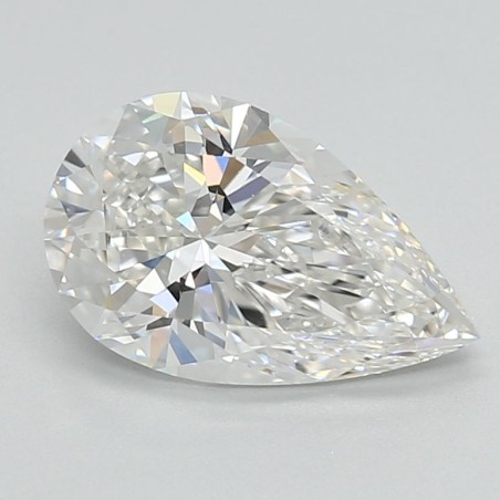 Diament laboratoryjny bezbarwny szlif gruszkowy, 1.75ct, VVS2, F, IGI LG726521573