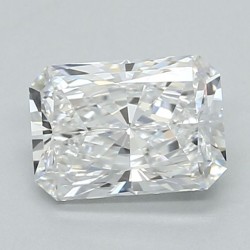 Diament laboratoryjny bezbarwny radiant, 1.06ct, VVS2, D, IGI LG717508589