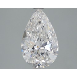Diament laboratoryjny bezbarwny szlif gruszkowy, 2.81ct, VVS1, E, IGI LG728516527
