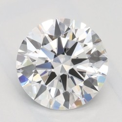Diament laboratoryjny bezbarwny szlif okrągły, 1.08ct, IF, D, IGI LG728528602