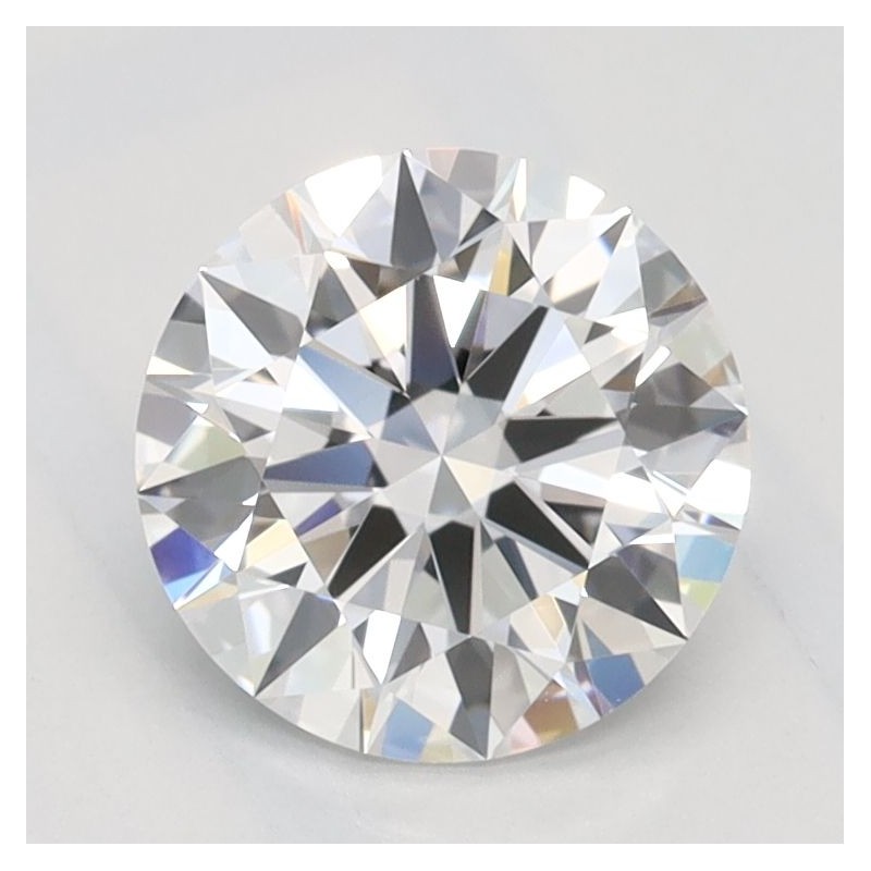 Diament laboratoryjny bezbarwny szlif okrągły, 1.08ct, IF, D, IGI LG728528602