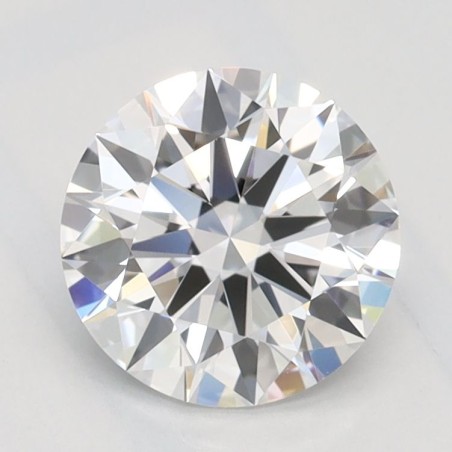 Diament laboratoryjny bezbarwny szlif okrągły, 1.08ct, IF, D, IGI LG728528602