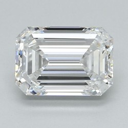 Diament laboratoryjny bezbarwny szlif szmaragdowy, 1.54ct, VVS1, D, IGI LG717576226