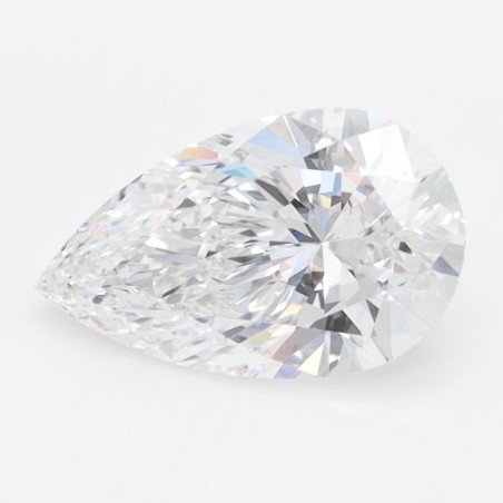Diament laboratoryjny bezbarwny szlif gruszkowy, 1.58ct, VVS1, D, IGI LG692560325
