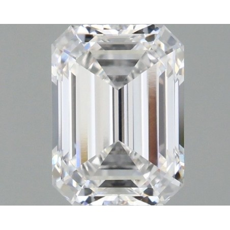 Diament laboratoryjny bezbarwny szlif szmaragdowy, 1.58ct, VVS2, D, IGI LG653445146