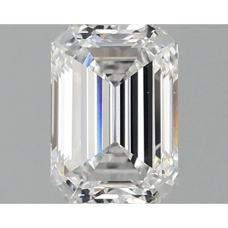 Diament laboratoryjny bezbarwny szlif szmaragdowy, 1.08ct, VVS2, E, IGI LG668464089