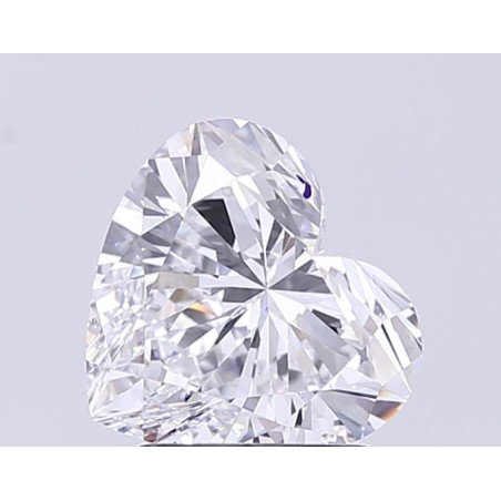 Diament laboratoryjny bezbarwny serce, 2.11ct, VVS1, D, IGI LG719574526