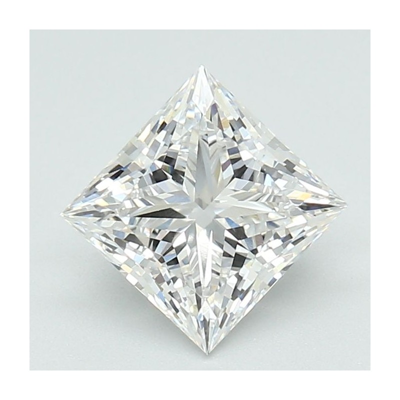 Diament laboratoryjny bezbarwny szlif princess, 1.56ct, VVS2, E, IGI LG696536833