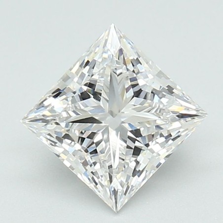Diament laboratoryjny bezbarwny szlif princess, 1.56ct, VVS2, E, IGI LG696536833