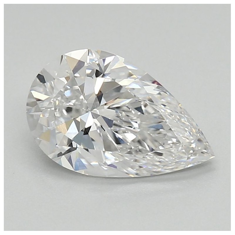 Diament laboratoryjny bezbarwny szlif gruszkowy, 1.05ct, VVS2, D, IGI LG735579707