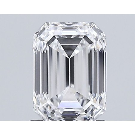 Diament laboratoryjny bezbarwny szlif szmaragdowy, 1.63ct, VVS1, E, IGI LG688502833