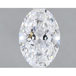 Diament laboratoryjny bezbarwny szlif owalny, 1.06ct, VVS2, D, IGI LG713565562