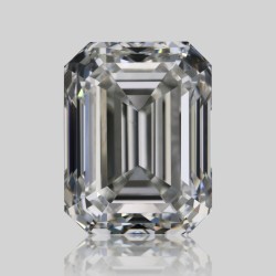 Diament szlif szmaragdowy, 1.0ct, VS1, H, GIA 6532324124