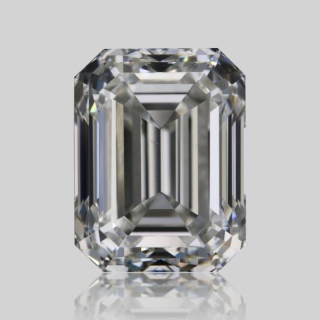 Diament szlif szmaragdowy, 1.0ct, VS1, H, GIA 6532324124