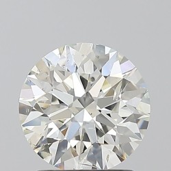 Diament szlif okrągły, 1.5ct, SI2, I, HRD 250000258889