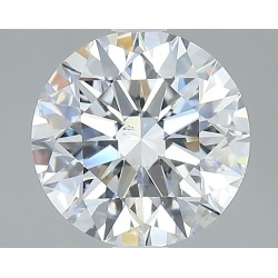Diament szlif okrągły, 2.01ct, SI1, F, GIA 2536434195