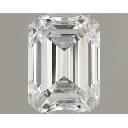 Diament laboratoryjny bezbarwny szlif szmaragdowy, 1.03ct, VVS1, E, IGI LG703512454