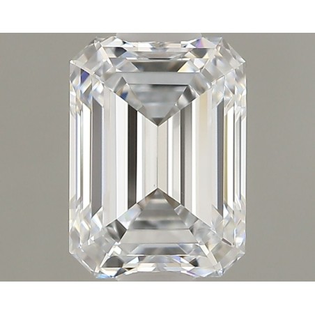 Diament laboratoryjny bezbarwny szlif szmaragdowy, 1.03ct, VVS1, E, IGI LG703512454