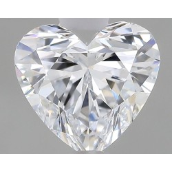 Diament laboratoryjny bezbarwny serce, 1.0ct, VVS1, D, IGI LG710522949