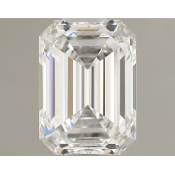 Diament laboratoryjny bezbarwny szlif szmaragdowy, 1.01ct, IF, D, IGI LG700579739