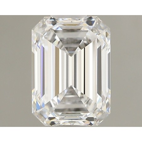 Diament laboratoryjny bezbarwny szlif szmaragdowy, 1.01ct, IF, D, IGI LG700579739