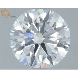Diament laboratoryjny bezbarwny szlif okrągły, 1.22ct, VVS2, D, IGI LG698538266