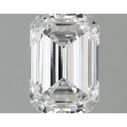 Diament laboratoryjny bezbarwny szlif szmaragdowy, 1.54ct, VVS2, D, IGI LG668476327