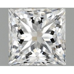 Diament laboratoryjny bezbarwny szlif princess, 1.54ct, VVS2, D, IGI LG713553544