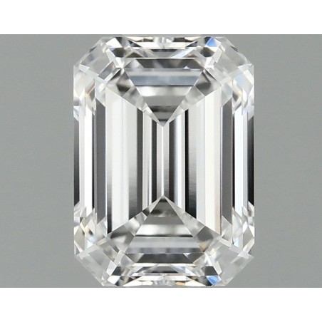 Diament laboratoryjny bezbarwny szlif szmaragdowy, 1.02ct, VVS2, D, IGI LG722535291