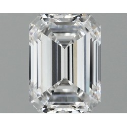 Diament laboratoryjny bezbarwny szlif szmaragdowy, 1.03ct, VVS2, D, IGI LG722538107