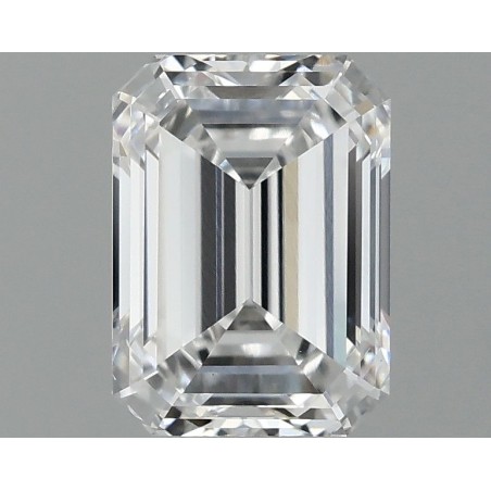Diament laboratoryjny bezbarwny szlif szmaragdowy, 1.03ct, VVS2, D, IGI LG722538107
