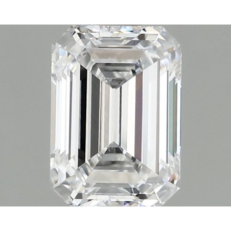 Diament laboratoryjny bezbarwny szlif szmaragdowy, 1.03ct, VVS2, D, IGI LG694563034