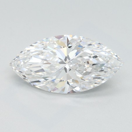 Diament laboratoryjny bezbarwny markiza, 2.14ct, VVS1, D, GIA 7516875735