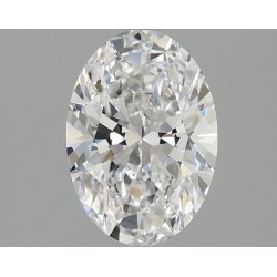 Diament laboratoryjny bezbarwny szlif owalny, 1.54ct, VVS2, D, IGI LG706518041