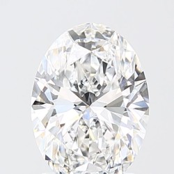 Diament laboratoryjny bezbarwny szlif owalny, 2.0ct, VVS2, D, IGI LG734535201