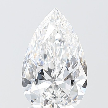 Diament laboratoryjny bezbarwny szlif gruszkowy, 2.03ct, VVS2, D, IGI LG734535238