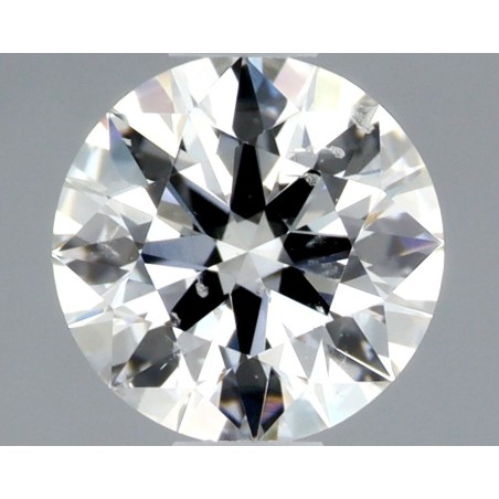 Diament szlif okrągły, 0.5ct, SI2, G, GIA 3525748336
