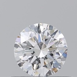 Diament szlif okrągły, 0.5ct, SI2, D, GIA 6532571704