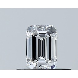 Diament szlif szmaragdowy, 0.32ct, VS1, D, GIA 2231631272